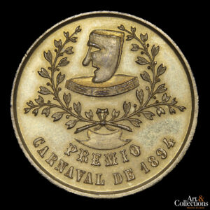 Medalla de Carnaval Dolores 1894