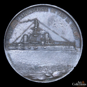 Medalla Concurso internacional de tiro al blanco 1896