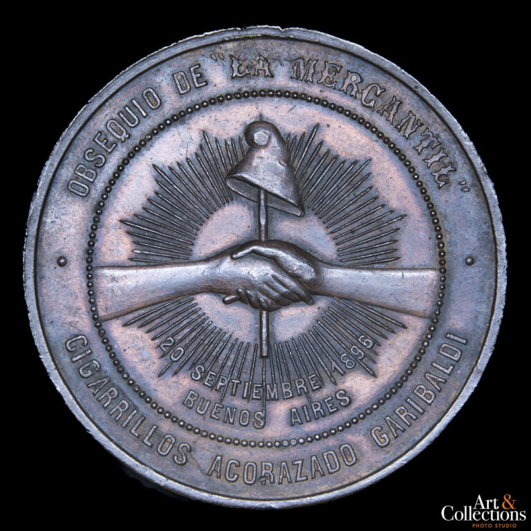 Medalla Concurso internacional de tiro al blanco 1896