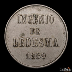 FICHA INGENIO LEDESMA 1889 - 20 CTS