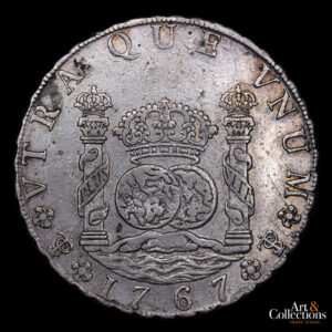 POTOSÍ COLUMNARIA 8 REALES 1767