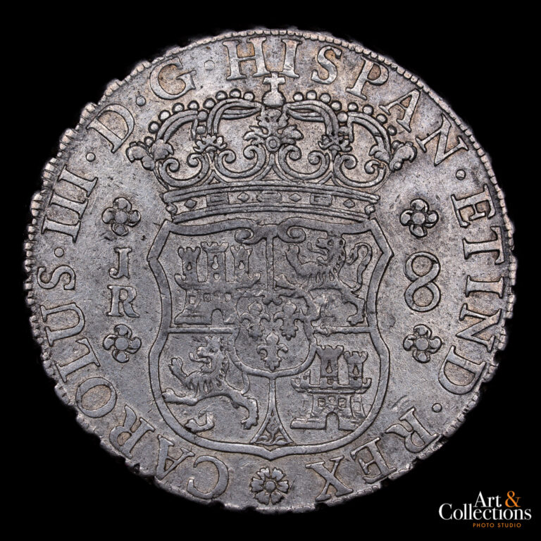POTOSÍ COLUMNARIA 8 REALES 1767 - Image 2