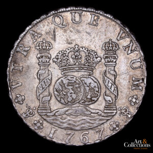 POTOSÍ COLUMNARIA 8 REALES 1767