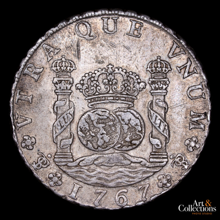 POTOSÍ COLUMNARIA 8 REALES 1767